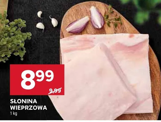 Słonina wieprzowa promocja w Stokrotka