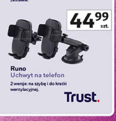 Uchwyt na telefon Trust Runo promocja w Auchan