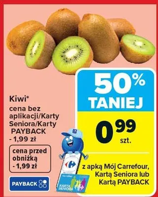Kiwi promocja w Carrefour Market