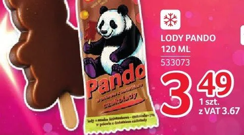 Lody Pando 120ml promocja w Selgros