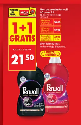 Płyn do prania Perwoll do koloru promocja w Biedronka