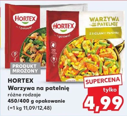 Warzywa na patelnię Hortex promocja w Kaufland