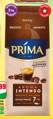 Kawa ziarnista Aroma Intenso Prima promocja w Dino
