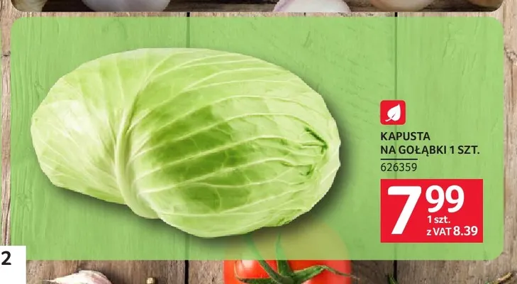Kapusta na gołąbki promocja w Selgros