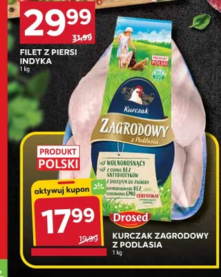 Kurczak Zagrodowy z Podlasia Drosed promocja w Stokrotka