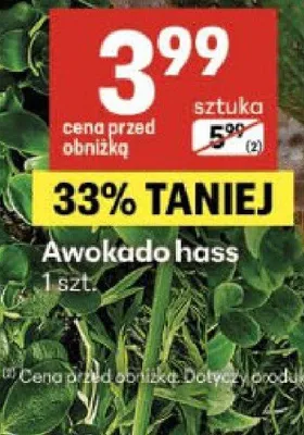 Awokado hass promocja w Delikatesy Centrum