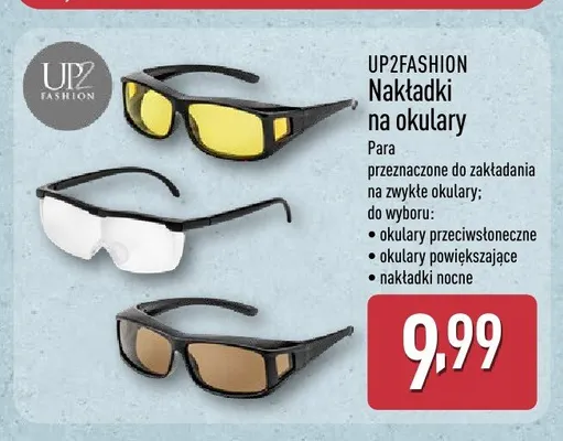 Okulary powiększające UP2FASHION promocja w Aldi