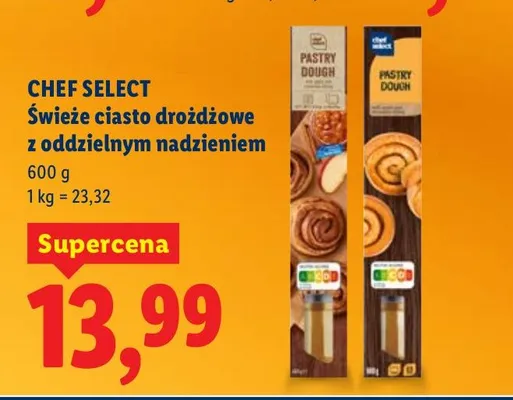 Świeże ciasto drożdżowe z oddzielnym nadzieniem promocja w Lidl