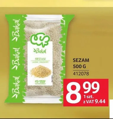 Sezam Bakal promocja w Selgros