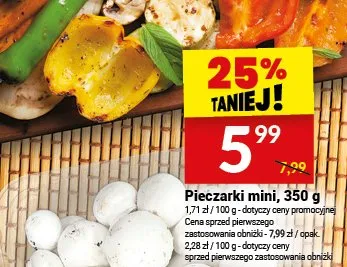 Pieczarki mini promocja w Twój Market