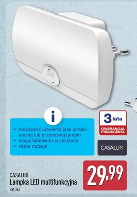 Lampka LED multifunkcyjna promocja w Aldi