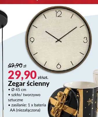 Zegar ścienny promocja w Salony Agata