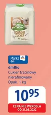 Cukier trzcinowy nierafinowany promocja w Drogerie DM