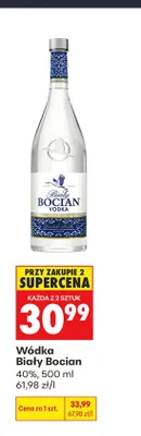 Wódka Biały Bocian 40% promocja w Biedronka