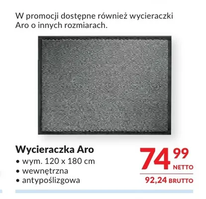Wycieraczka Aro promocja w Makro