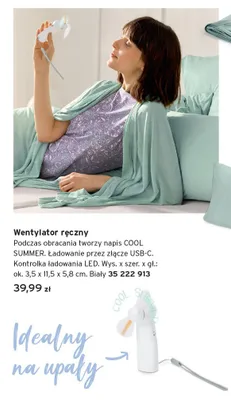 Wentylator ręczny promocja w Tchibo