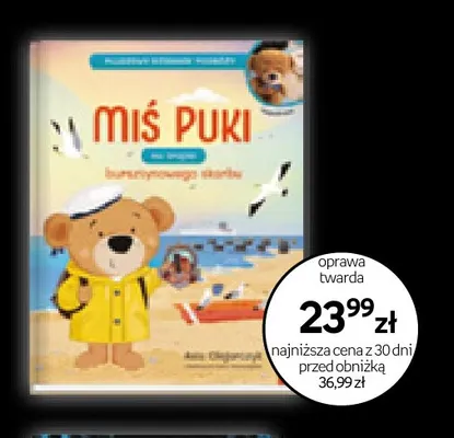 Książka Miś Puki na tropie bursztynowego skarbu promocja w Empik
