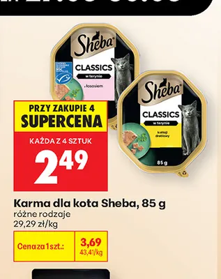 Karma dla kota Sheba promocja w Biedronka