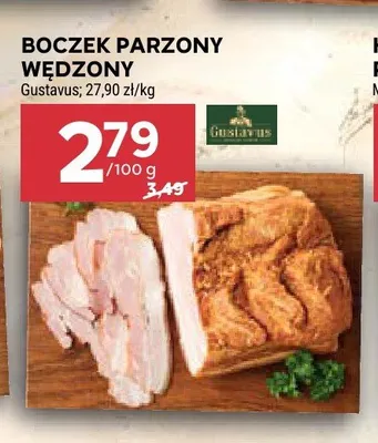 Boczek parzony wędzony promocja w Stokrotka