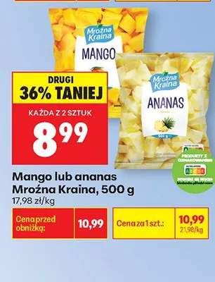 Ananas Mroźna Kraina promocja w Biedronka