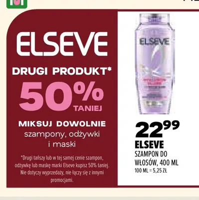 Szampon do włosów Elseve promocja w Drogerie Natura