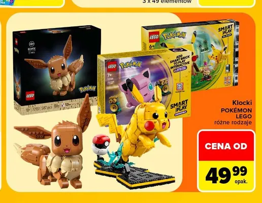 Klocki Pokémon Lego promocja w Carrefour