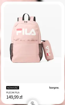 Plecak FILA promocja w bonprix