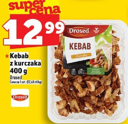 Kebab z kurczaka Drosed promocja w TOPAZ