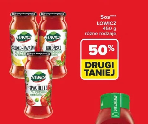 Sos Łowicz Spaghetti promocja w Carrefour