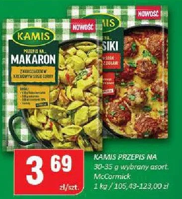 Kamis Przyprawa do Makaronu promocja w Chorten