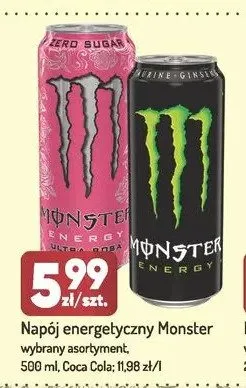 Napój energetyczny Monster Ultra Rosa promocja w Avita