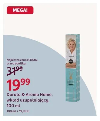 Wkład uzupełniający Dorota & Aroma Home promocja w Rossmann