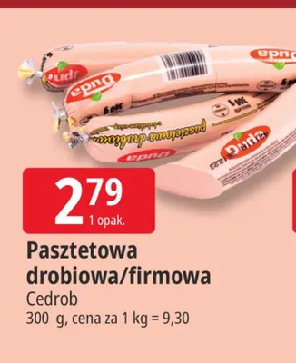 Pasztetowa firmowa Cedrob promocja w Leclerc