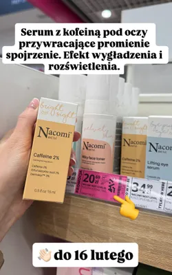 Serum rozjaśniające pod oczy Caffeine 2% promocja w Hebe