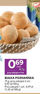 Bułka poznańska promocja w Stokrotka
