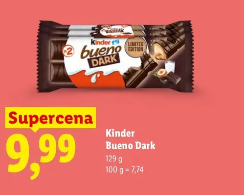 Kinder Bueno Dark promocja w Lidl