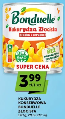 Kukurydza konserwowa Bonduelle Złocista promocja w ABC