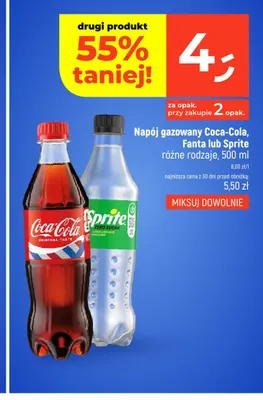Napój gazowany Coca-Cola promocja w Dealz
