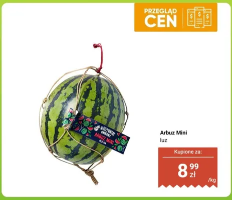 Arbuz mini luz promocja w Biedronka