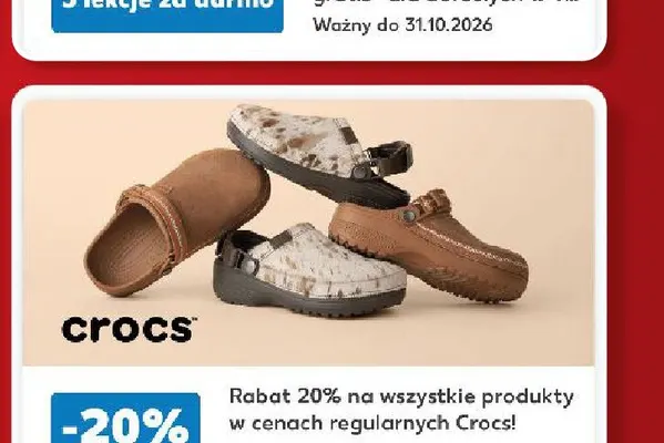 Buty Crocs promocja w Kaufland