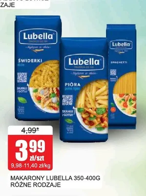 Makaron Świderki Lubella promocja w Bingo
