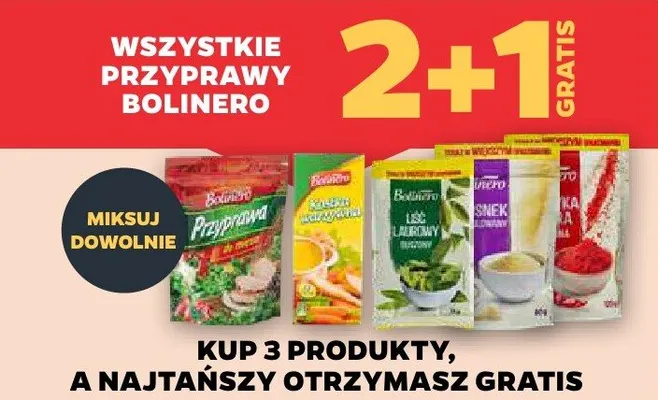 Przyprawa Bolinero promocja w Netto
