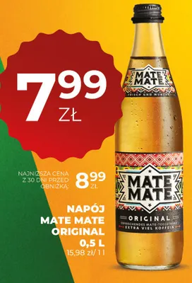 Napój Mate Mate Original promocja w Duży Ben