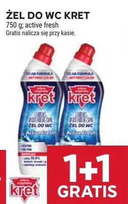 Żel do WC Kret promocja w Stokrotka