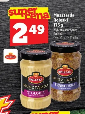 Musztarda francuska Roleski promocja w TOPAZ