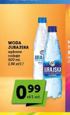 Woda niegazowana Jurajska promocja w ABC