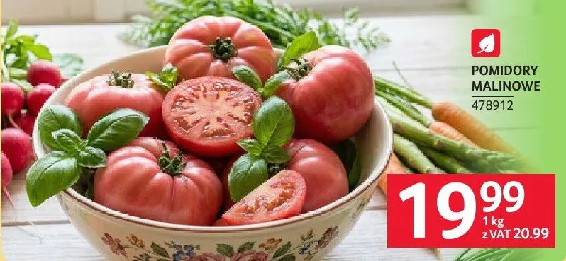 Pomidory malinowe promocja w Selgros
