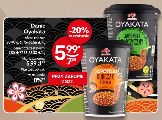 Danie Oyakata Japoński Kurczak Teriyaki promocja w Żabka