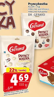 Pryncykostka mleczno-waniliowa, mleczno-kakaowa promocja w Prim Market