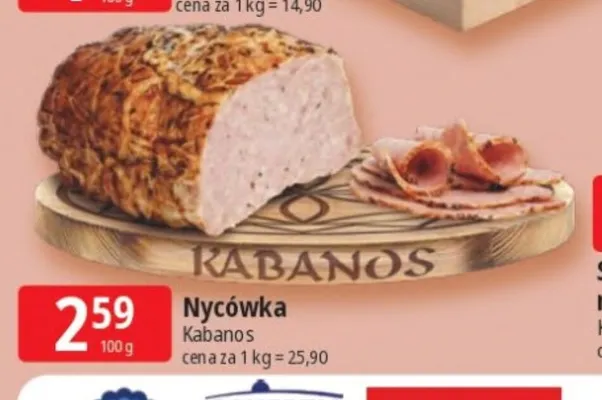 Nycówka Kabanos promocja w Leclerc